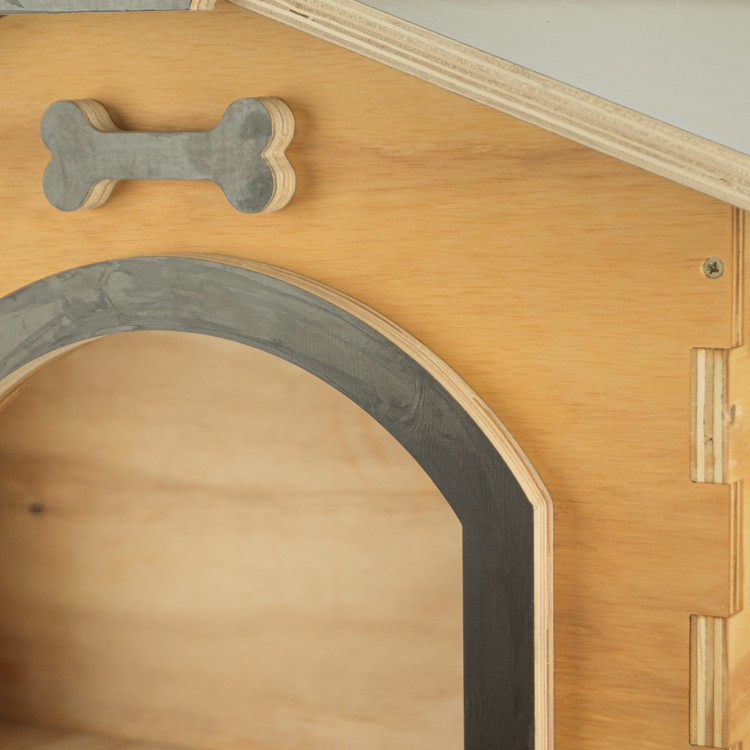 Caseta de madera Zenith Lite para perro