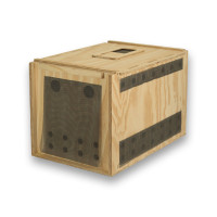 Transportín de madera Air Export Calm 75 para Aves Rapaces