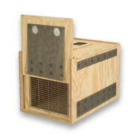 Transportín de madera Air Export Calm 60 para Aves Rapaces