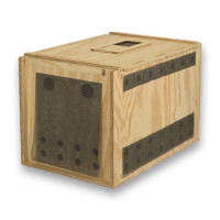 Transportín de madera Air Export Calm 75 para Aves Rapaces