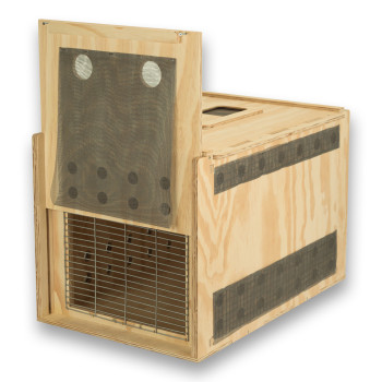 Transportín de madera Air Export Calm 75 para Aves Rapaces
