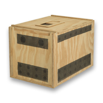 Transportín de madera Air Export Calm 75 para Aves Rapaces