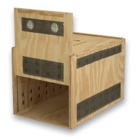 Transportín de madera Air Export Calm 75 para Aves Rapaces