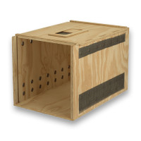 Transportín de madera Air Export Calm 75 para Aves Rapaces
