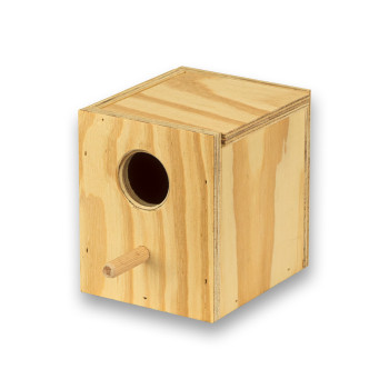 Nido de madera para Exóticos