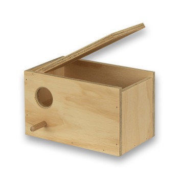 Nido de madera para Diamantes de Gould