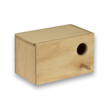 Nido de madera para Diamantes de Gould