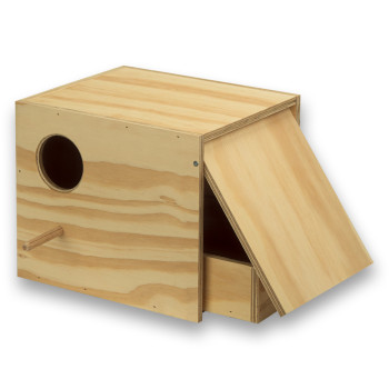 Cajón para nido de madera con cajón para Periquitos Ingleses (PRQ140)