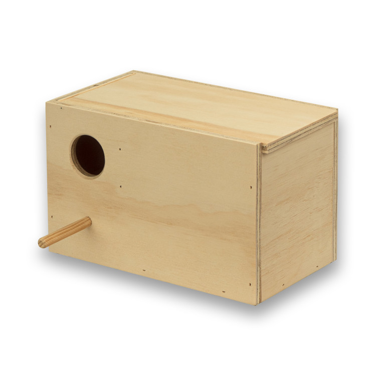 Nido de madera para Forpus