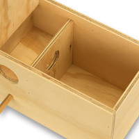 Nido de madera para Forpus