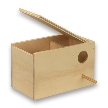 Nido de madera para Forpus