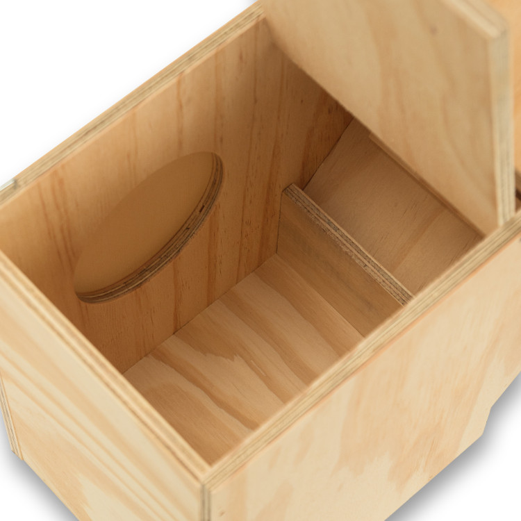Nido de madera para Periquito Migrador