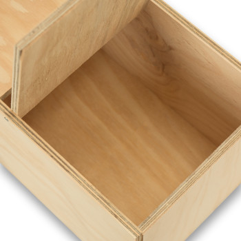 Nido de madera horizontal para Ninfas