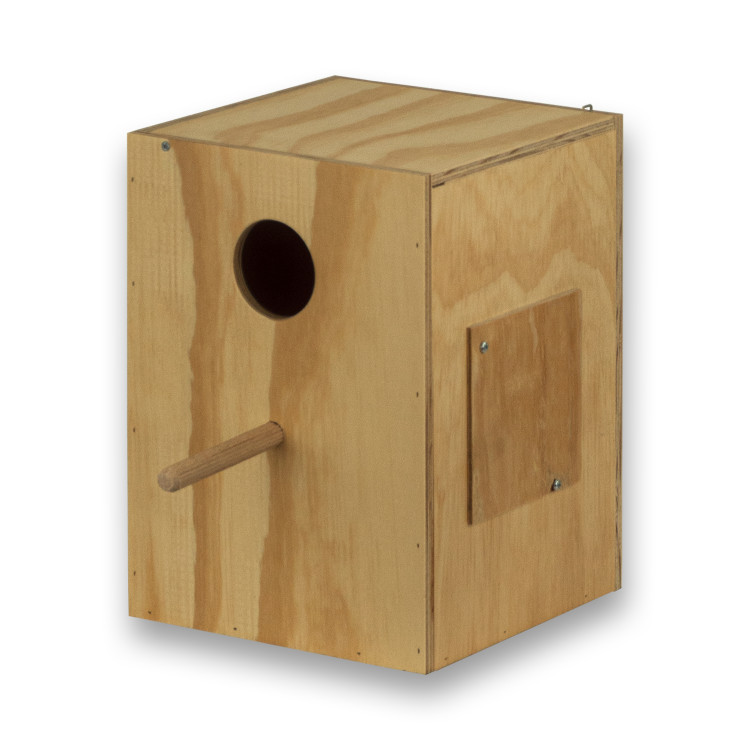 Nido de madera vertical para Ninfas