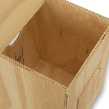 Nido de madera vertical para Ninfas