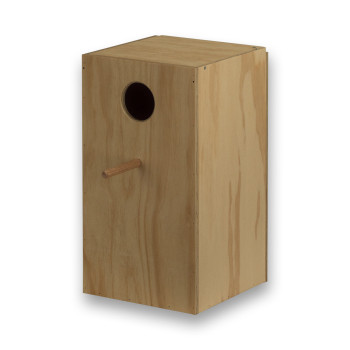 Nido de madera para Rosellas y Conures