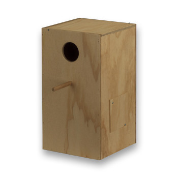 Nido de madera para Rosellas y Conures
