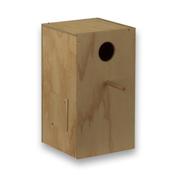 Nido de madera para Rosellas y Conures