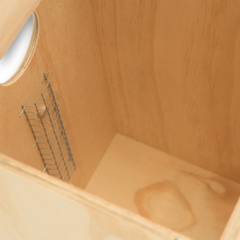 Nido de madera para Rosellas y Conures