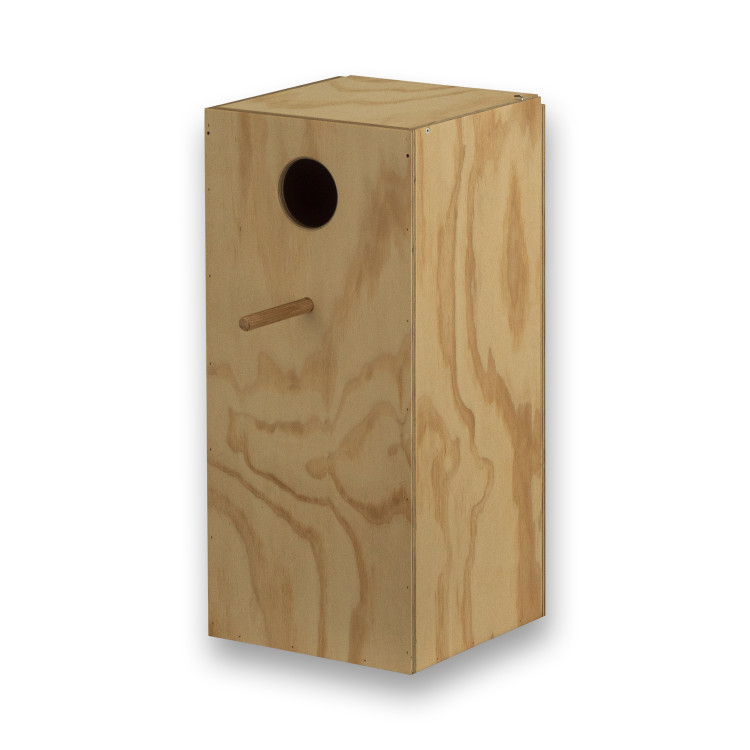 Nido de madera especial para Rosellas y Ring Necks