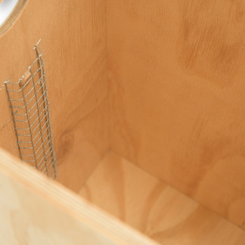 Nido de madera especial para Rosellas y Ring Necks