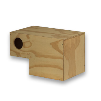 Nido de madera modelo 1 para Loris