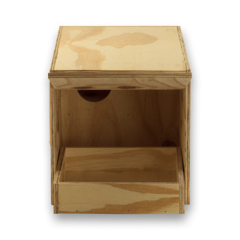 Nido de madera modelo 1 para Loris
