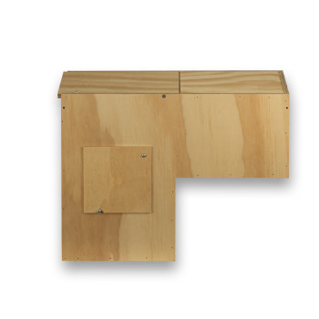 Nido de madera modelo 2 para Loris