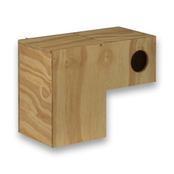 Nido de madera modelo 2 para Loris