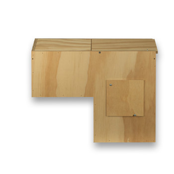 Nido de madera modelo 2 para Loris
