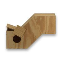 Nido de madera modelo 3 para Loris