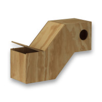 Nido de madera modelo 3 para Loris