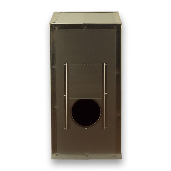 Nido de madera Full Metal para Loros Amazonas