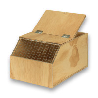Transportín de madera Eco para pájaros medios