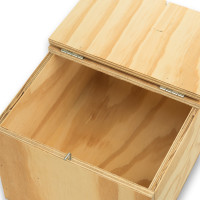 Transportín de madera Eco para pájaros medios