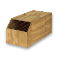 Transportín de madera Eco para pájaros medios