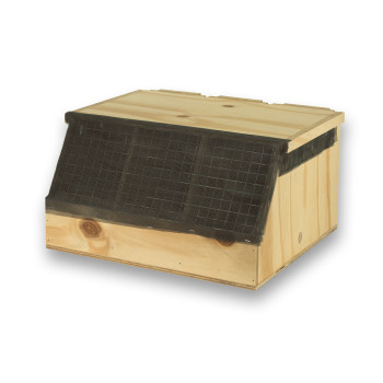 Transportín de madera Air Export Calm con 3 departamentos para Loros