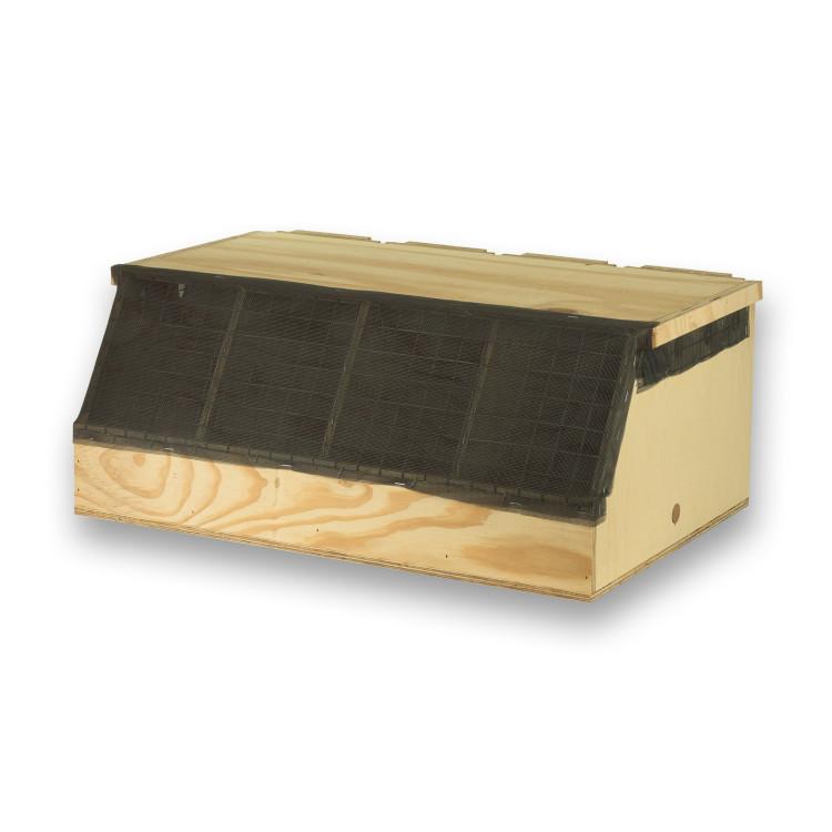 Transportín de madera Air Export Calm con 4 departamentos para Loros