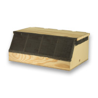 Transportín de madera Air Export Calm con 4 departamentos para Loros