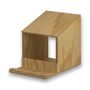 Ponedero de madera Simple con 1 departamento para Gallinas