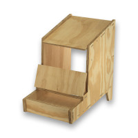 Ponedero de madera Classic con 1 departamento para Gallinas