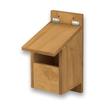 Nido de madera exterior 2 para Túrdidos