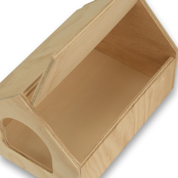 Casita de madera para Chinchillas