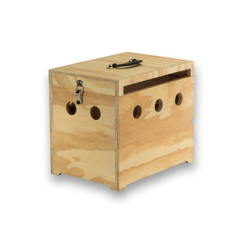 Transportín de madera Prestige con 2 departamentos para Palomas