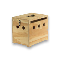 Transportín de madera Prestige con 2 departamentos para Palomas