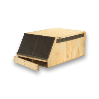 Transportín de madera Air Export Calm con 2 departamentos para Guacamayos