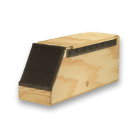 Transportín de madera Air Export con 2 departamentos para Guacamayos