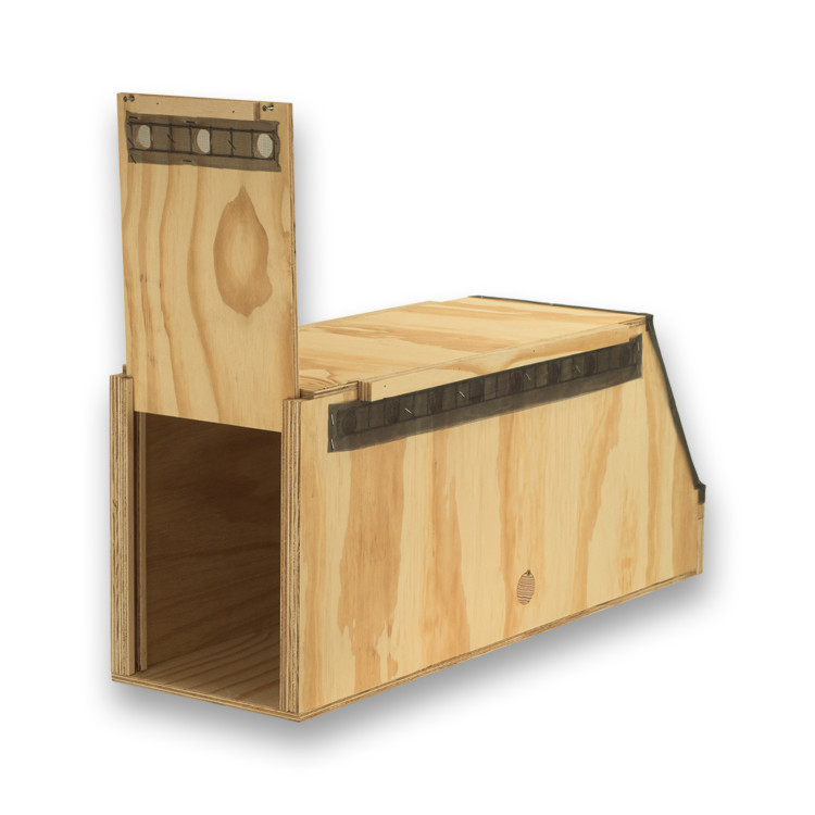 Transportín de madera Air Export Calm con 1 departamento para Guacamayos