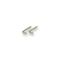 Alcayatas de acero para nido 3,3x51 mm (2un.)