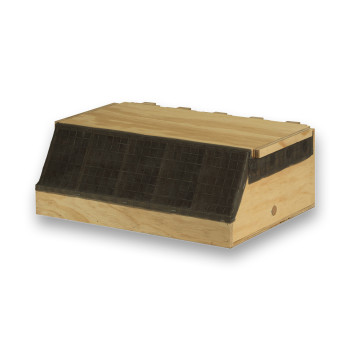 Transportín de madera Air Export Calm con 5 departamentos para Ring Necks